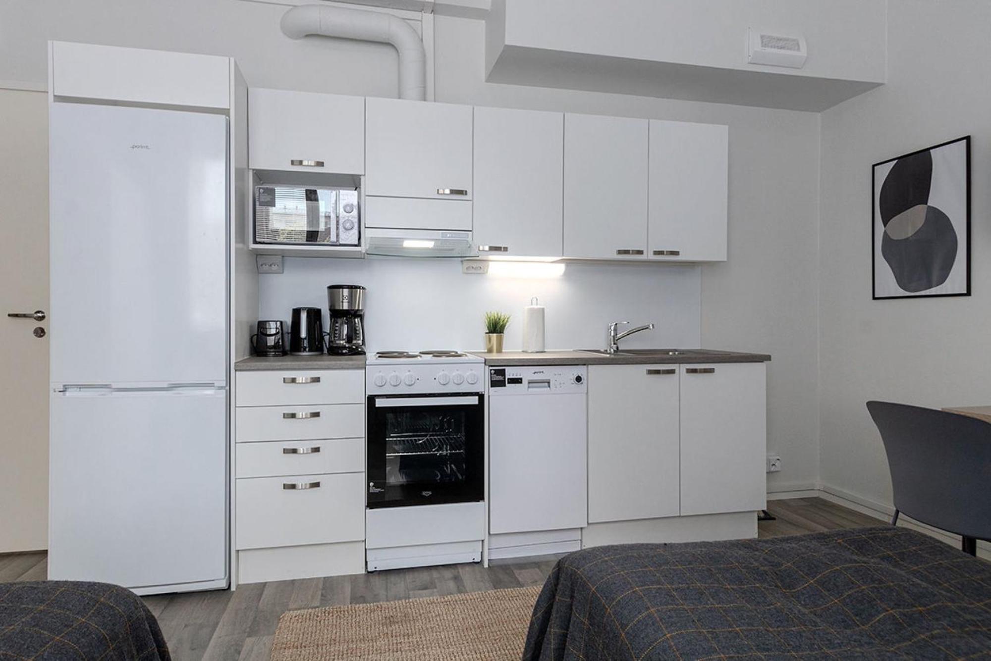 Forenom Serviced Apartments Rauma Kaivopuisto Eksteriør bilde