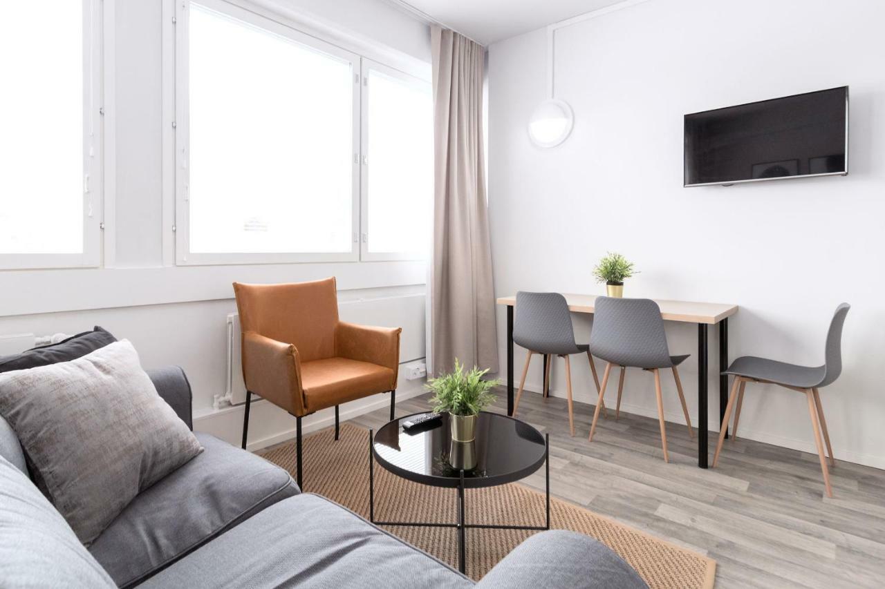 Forenom Serviced Apartments Rauma Kaivopuisto Eksteriør bilde